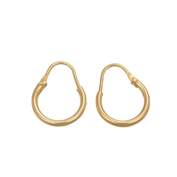 ORECCHINI ORO GIALLO CERCHIETTI