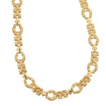 COLLANA ORO GIALLO SEMIRIGIDA