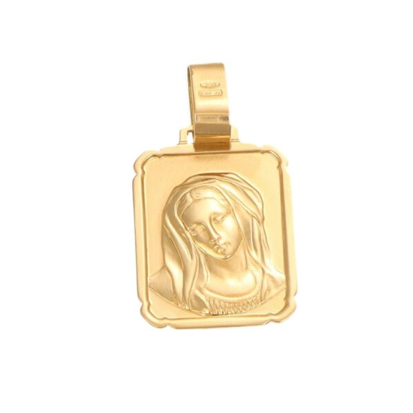 CIONDOLO ORO GIALLO MADONNINA