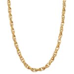 COLLANA ORO GIALLO CATENA TORCION