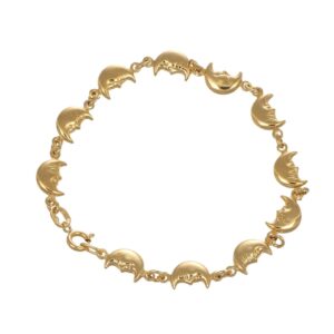 BRACCIALE ORO GIALLO LUNE