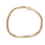 BRACCIALE ORO GIALLO CATENELLA