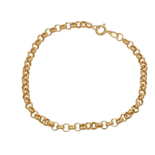 BRACCIALE ORO GIALLO CATENELLA