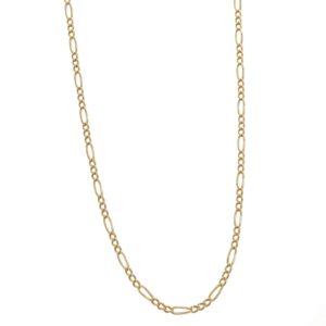 COLLANA ORO GIALLO TRE PIU UNO