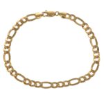 BRACCIALE ORO GIALLO TRE PIU UNO