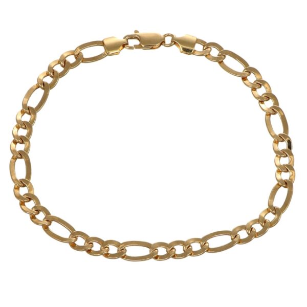 BRACCIALE ORO GIALLO TRE PIU UNO