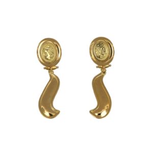 ORECCHINI ORO GIALLO IMMAGINE DONNA
