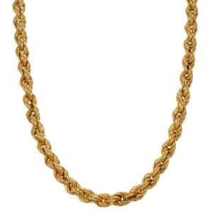 COLLANA ORO GIALLO TORCION LUNGA