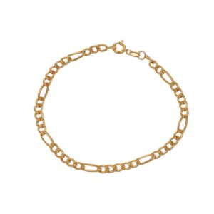 BRACCIALE ORO GIALLO CINQUE PIU UNO