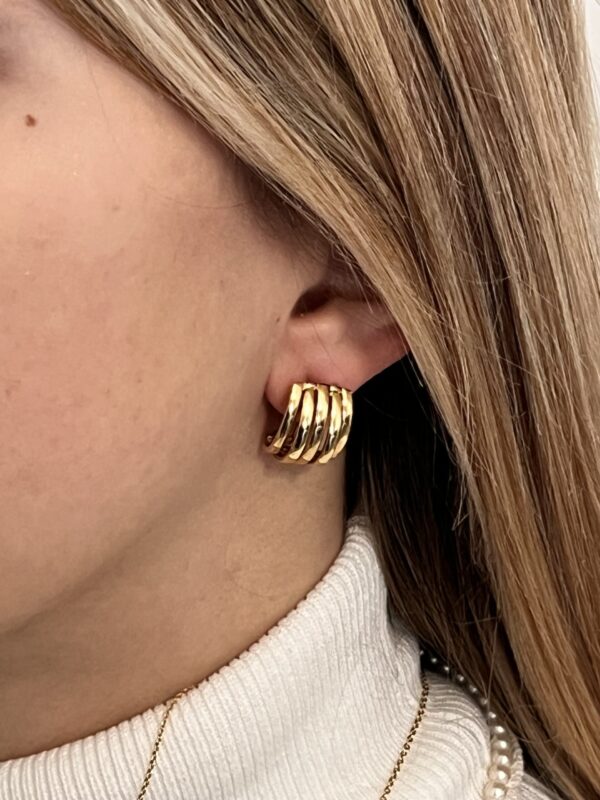 Orecchini oro giallo