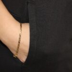 Bracciale due ori uno a erre