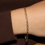 Bracciale oro giallo uno piu uno