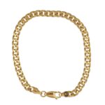 Bracciale oro giallo catena