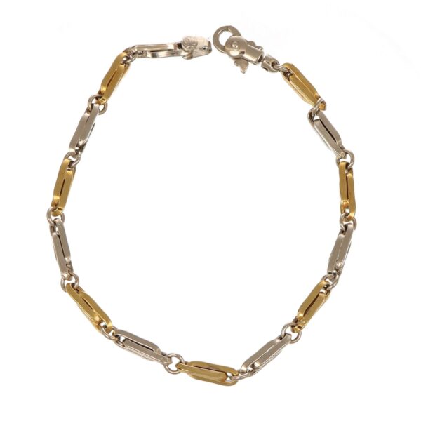 Bracciale due ori semirigido