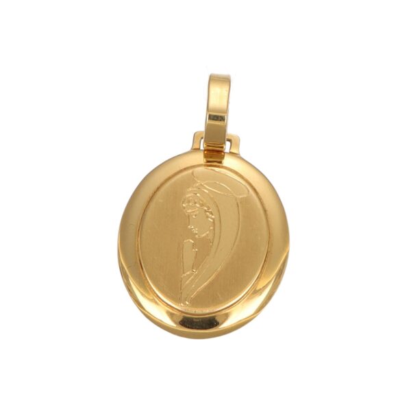 Ciondolo oro giallo madonnina
