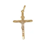 Ciondolo due ori croce