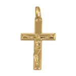 Ciondolo oro giallo croce