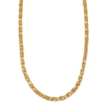 Collana oro giallo fune