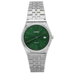 OROLOGIO CASIO IN ACCIAIO CON QUADRANTE VERDE