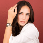 BRACCIALE RIGIDO BOMBATO A FASCIA CON BORDI IN RILIEVO ETRUSCA GIOELLI