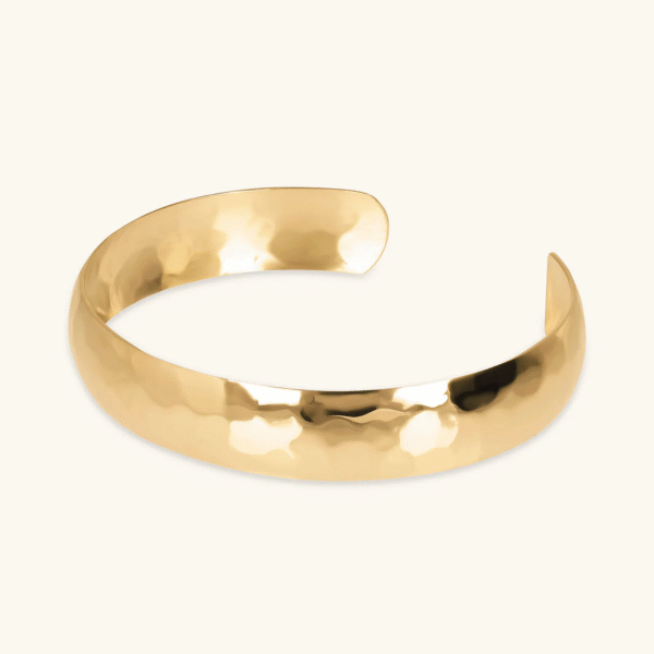 BRACCIALE RIGIDO SPESSO MARTELLATO