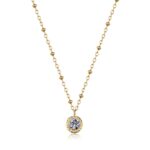 COLLANA AURORA IN ACCIAIO 316L, FINITURA PVD COLORATA S'AGAPO