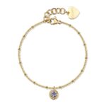 BRACCIALE AURORA IN ACCIAIO 316L, FINITURA PVD COLORATO S'AGAPO