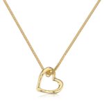 COLLANA EMOTION IN ACCIAIO 316L, FINITURA PVD ORO 14KT S'AGAPO