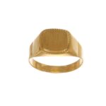 ANELLO ORO GIALLO LUCIDO SATINATO