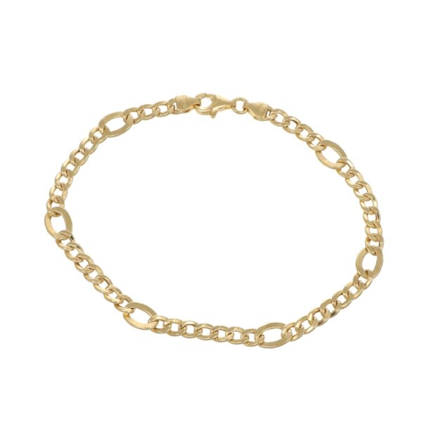 BRACCIALE ORO GIALLO SETTE PIU UNO
