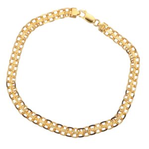 BRACCIALE ORO GIALLO LAVORATO