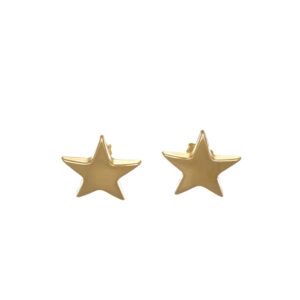 ORECCHINI ORO GIALLO STELLA