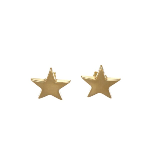 ORECCHINI ORO GIALLO STELLA