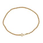 BRACCIALE ORO GIALLO TORCION