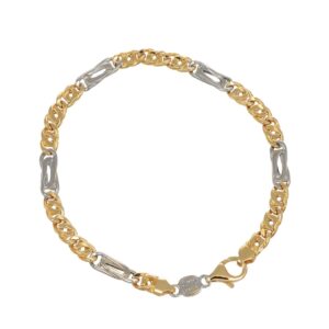 BRACCIALE DUE ORI MANCINI