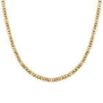 COLLANA DONNA IN ACCIAIO IP GOLD CON EMATITE LUCA BARRA