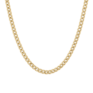 COLLANA UOMO IN ACCIAIO IP GOLD LUCA BARRA