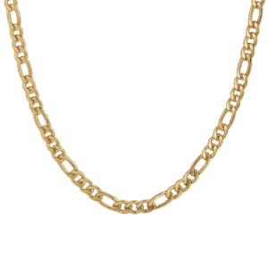 COLLANA UOMO IN ACCIAIO  IP GOLD LUCA BARRA