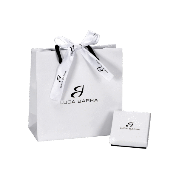 ORECCHINI DONNA IN ACCIAIO FIOCCO LUCA BARRA