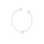 BRACCIALE ARGENTO CON CUORE IO & TE