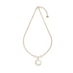 COLLANA CON CERCHIO MADREPERLA IO & TE