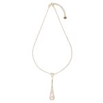 COLLANA CON GOCCIA DI MADREPERLA IO & TE