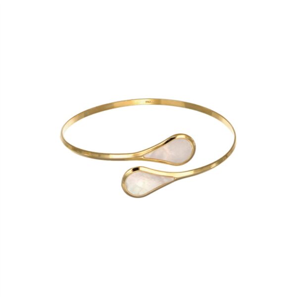 BRACCIALE RIGIDO MADREPERLA IO & TE