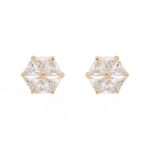 ORECCHINI AD ESAGONO E ZIRCONI SODINI