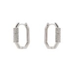 ORECCHINI MINI CERCHIO OTTAGONALE SODINI