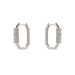 ORECCHINI MINI CERCHIO OTTAGONALE SODINI