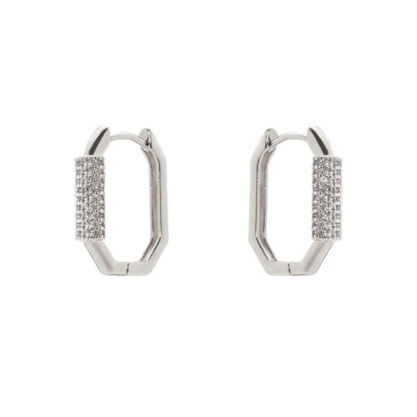 ORECCHINI MINI CERCHIO OTTAGONALE SODINI