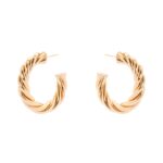 ORECCHINI A CERCHIO SPIRALE SODINI