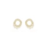 ORECCHINI ARGENTO CON PERLE CUORI MILANO