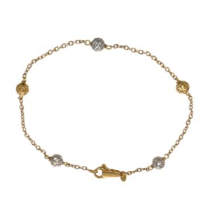 BRACCIALE DUE ORI NOVELLO